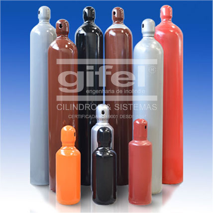 cilindros de gas industrial